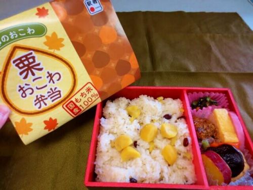 【駅弁】季節の味詰まった期間限定「栗おこわ弁当」日本ばし大増が2018年9月に発売